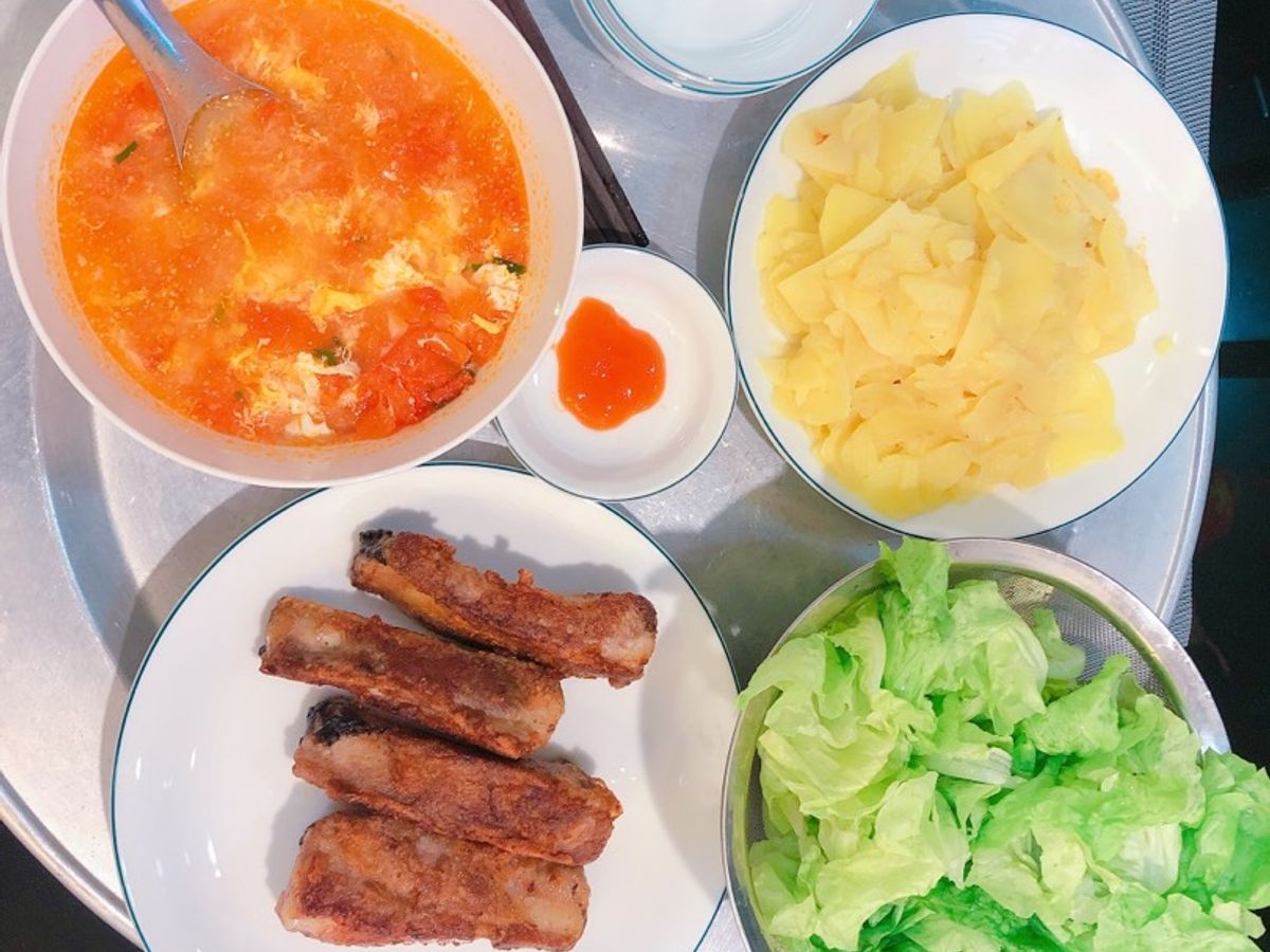 Mâm cơm nhỏ của Trang 31