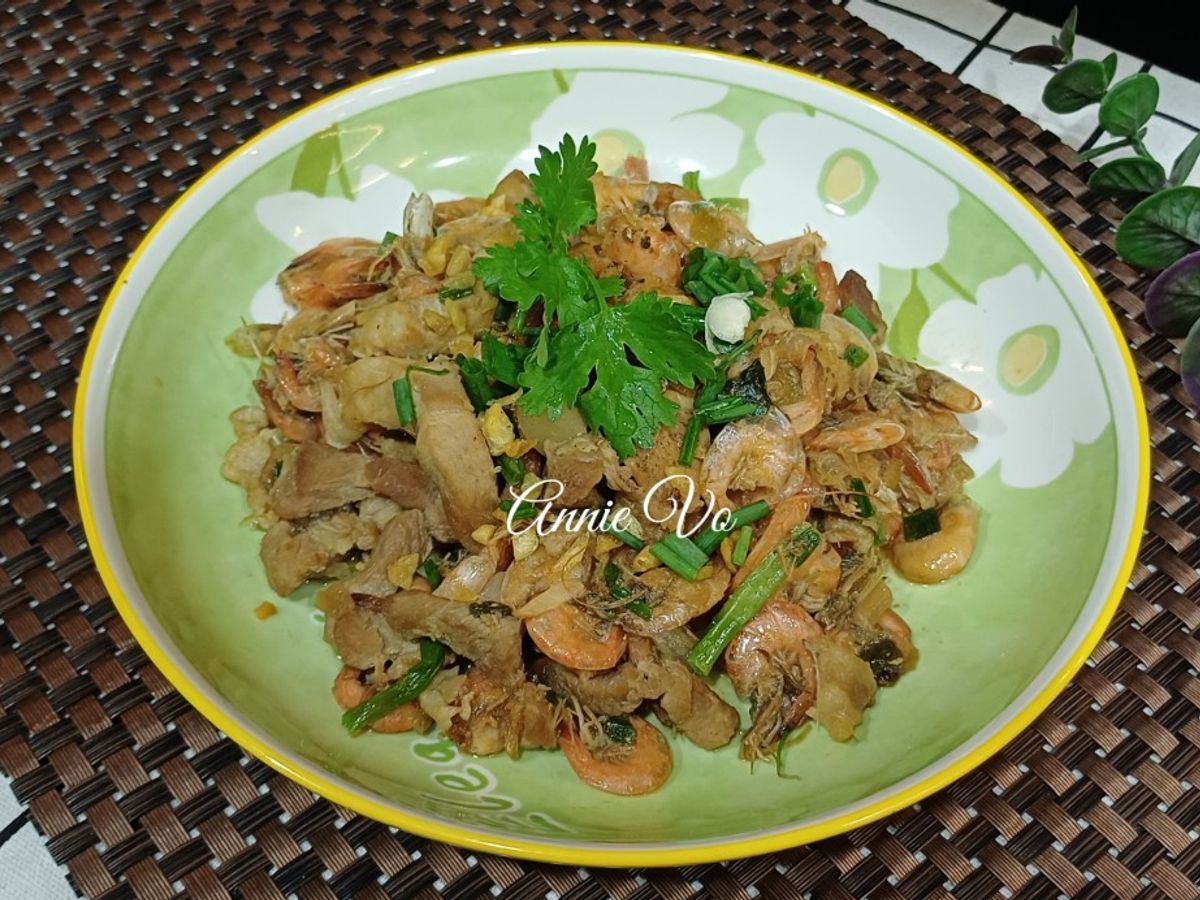 Tép đồng rang thịt