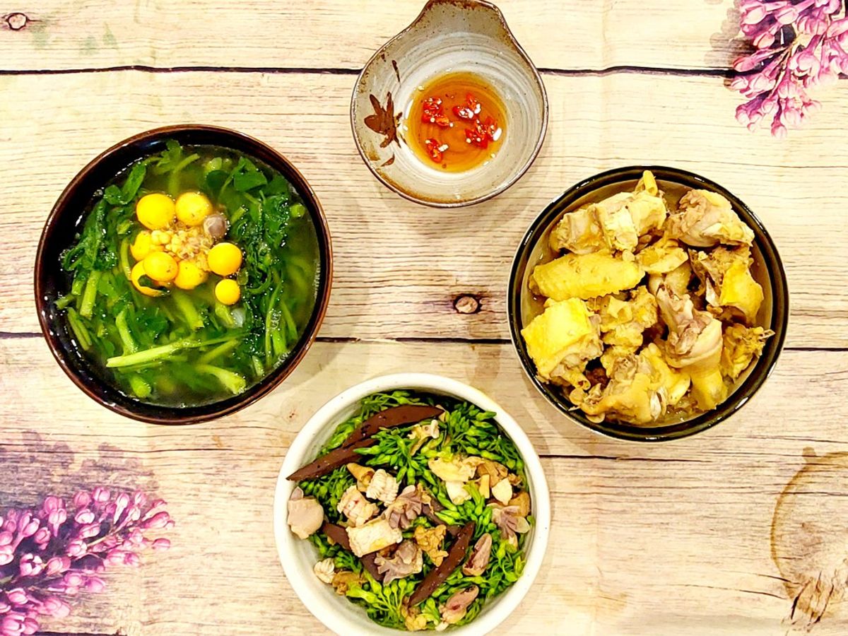 Mâm cơm gia đình #6: toàn gà