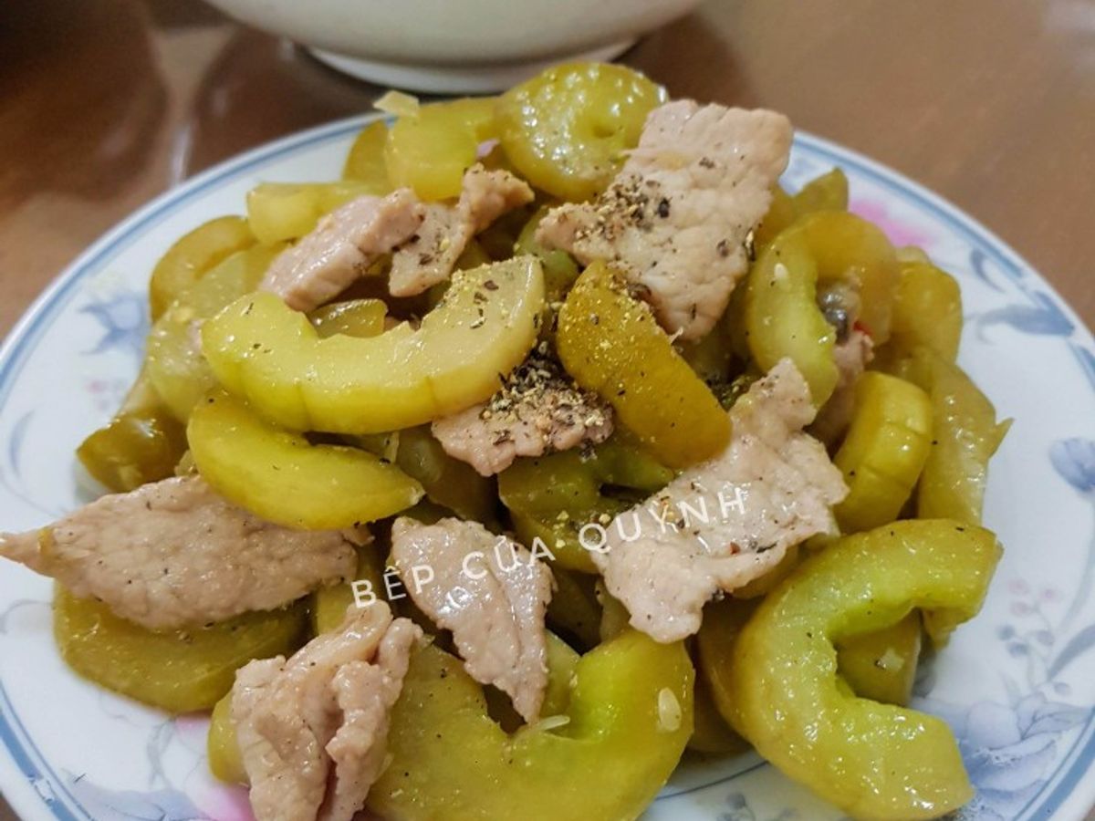 Thịt nạc kho dưa gang muối