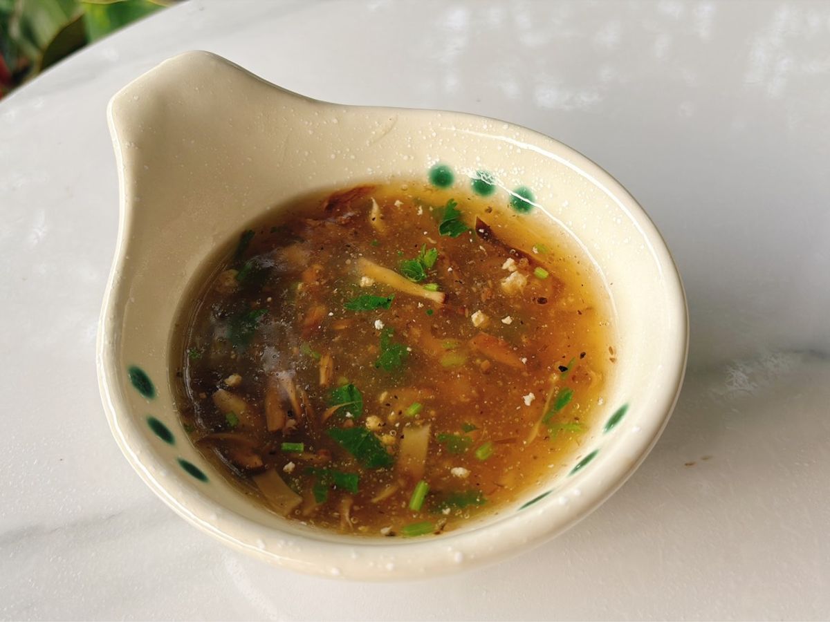 Súp nấm lộc nhung