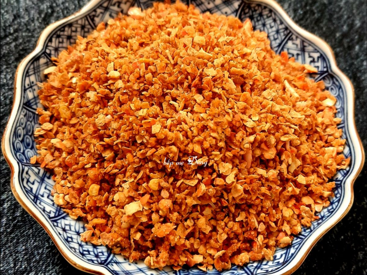 Muối tôm (làm từ vỏ tôm)