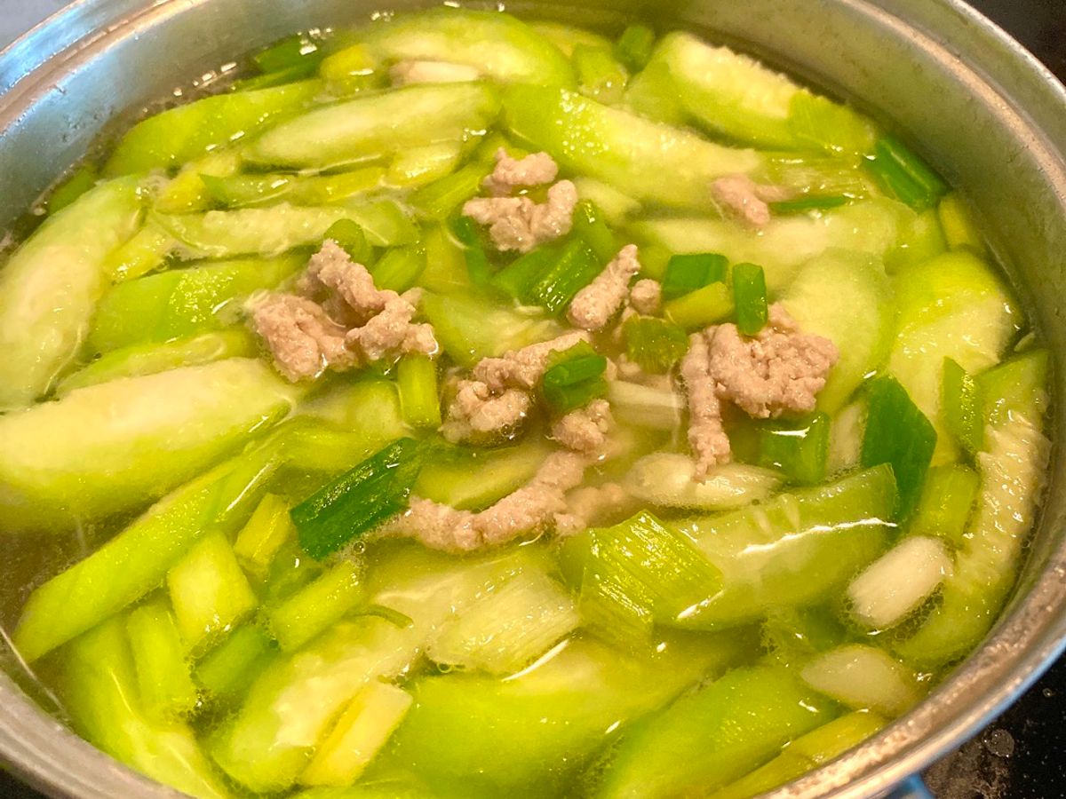 Canh Mướp Thịt Bằm