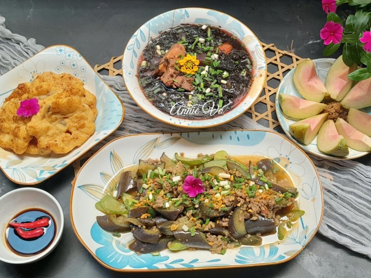 Cơm nhà nhiều màu sắc