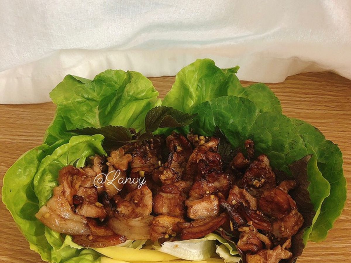 Thịt ba chỉ nướng