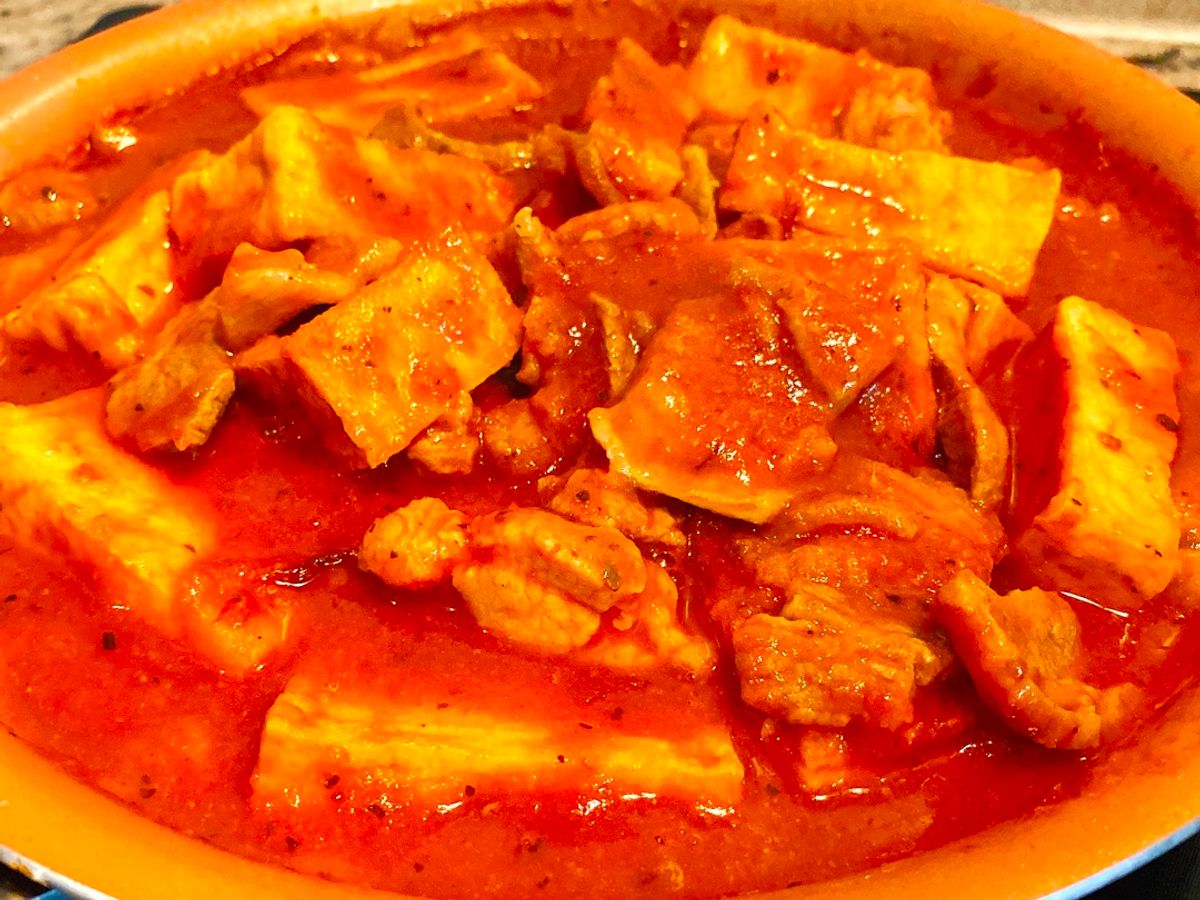 Đậu Hũ Sốt Thịt
