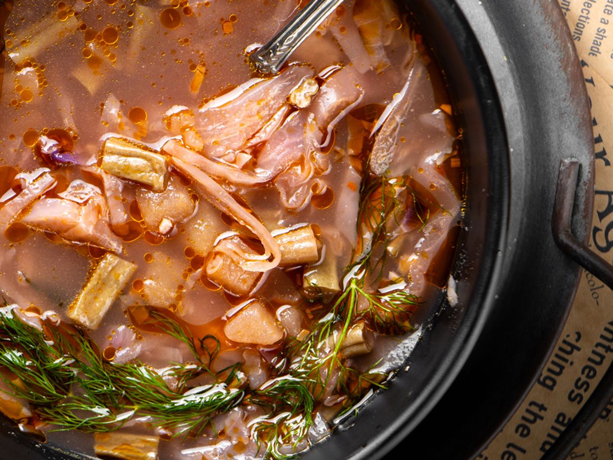 Canh Kimchi Rau Củ - Kimchi Veggies Soup