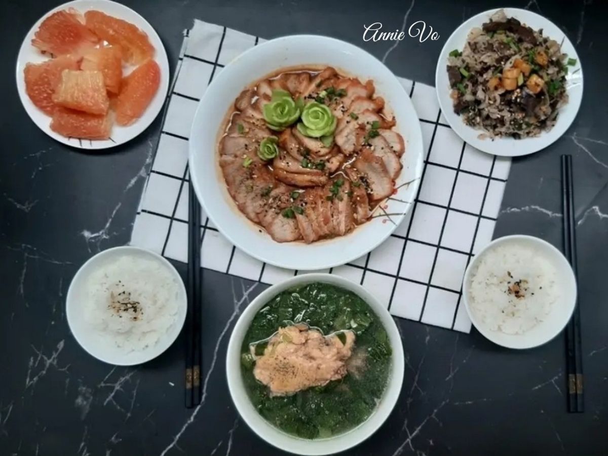 Bữa cơm ngon ngày mưa