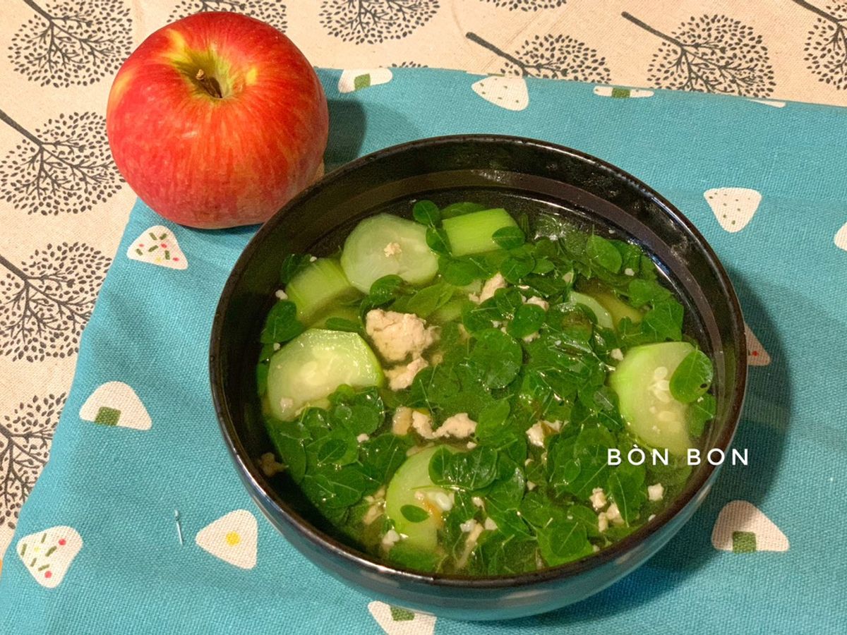 Canh Rau Chùm Ngây Mướp Hương