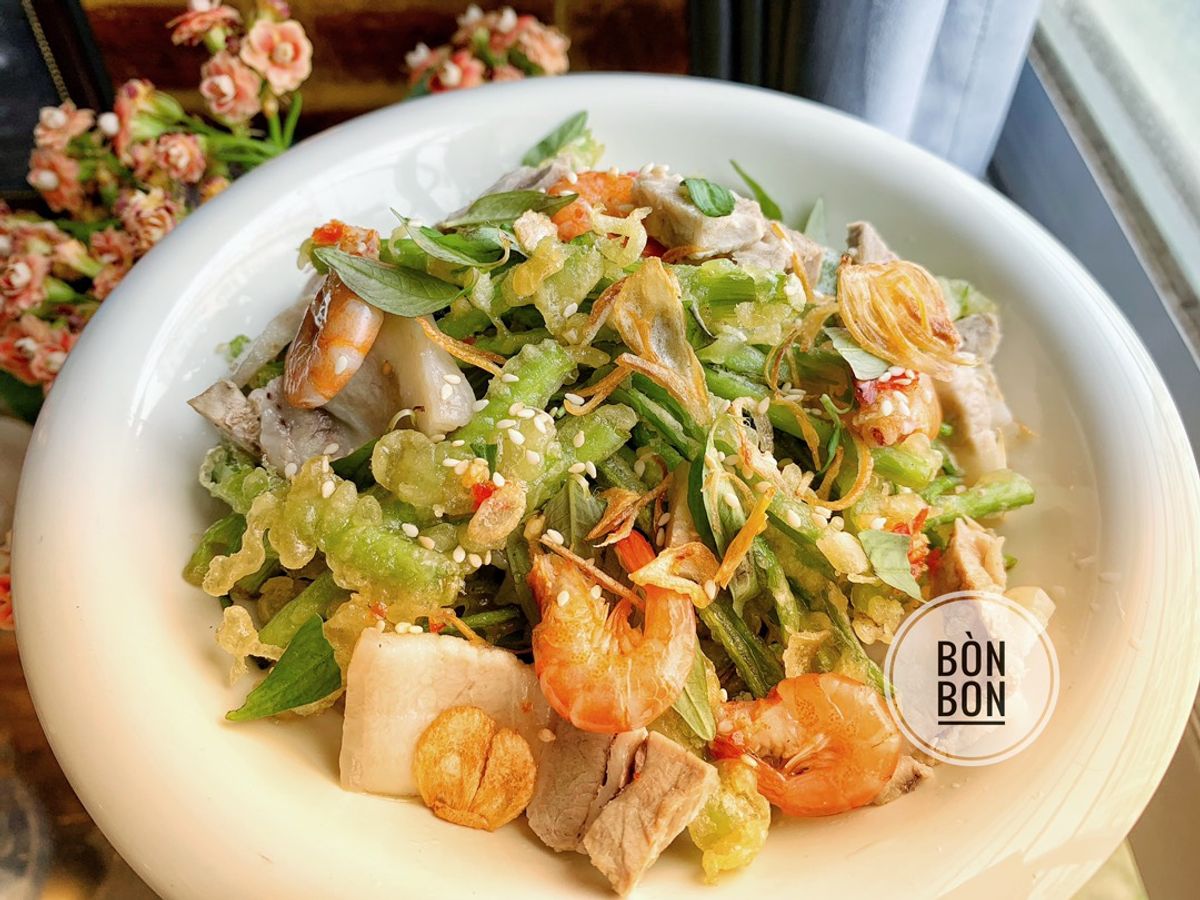 Gỏi Rau Muống Chiên Giòn