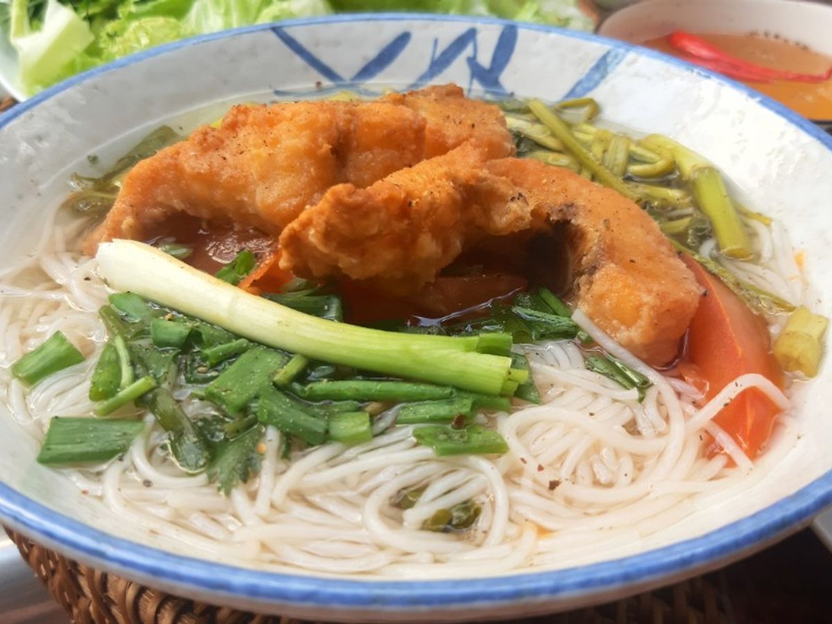 Bún cá diêu hồng