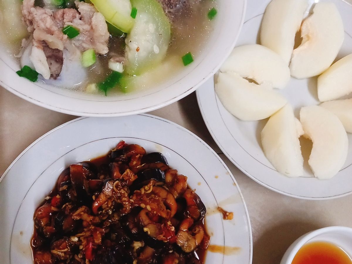 Mâm cơm mẹ nấu 6