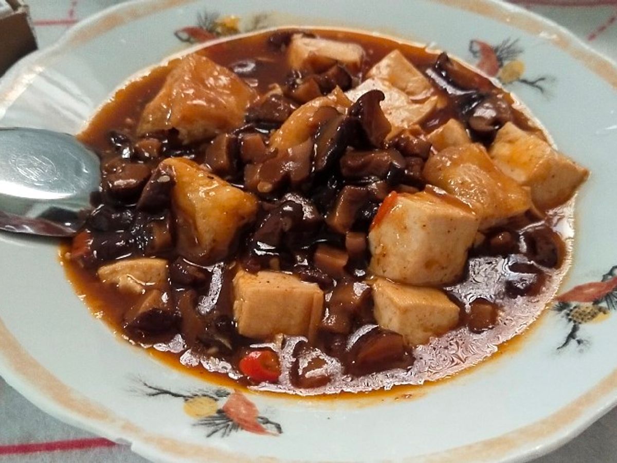 Đậu phụ Tứ Xuyên chay