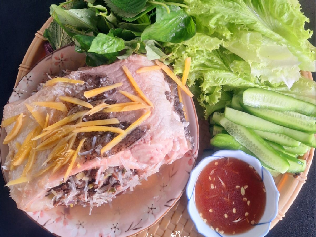 Cá mè hấp