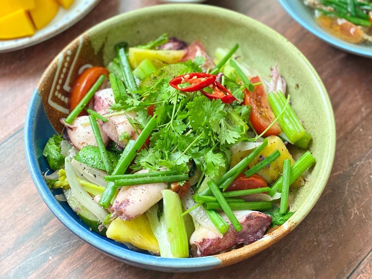 Mực Xào