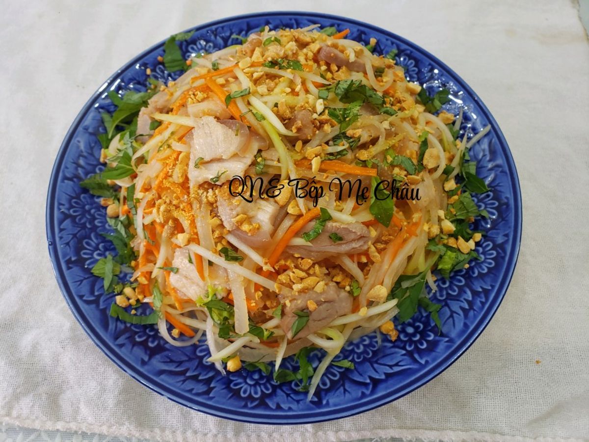 Gỏi đu đủ thịt heo