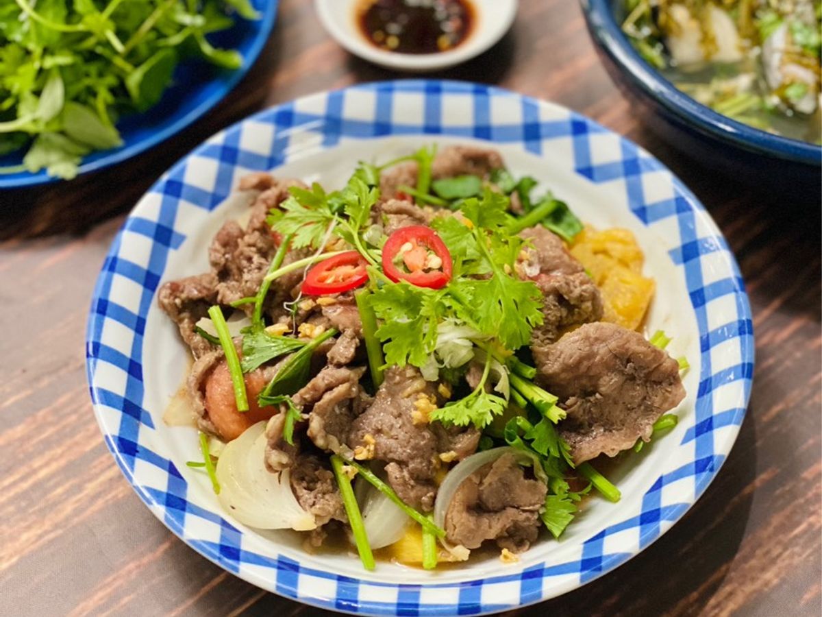 Bò Xào Chua Ngọt