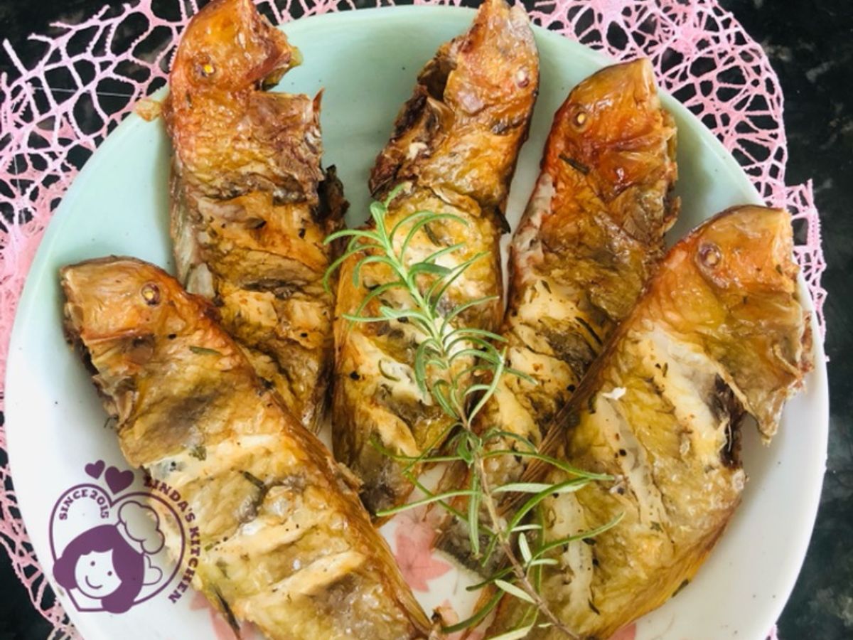 Cá mó nướng Air Fryer