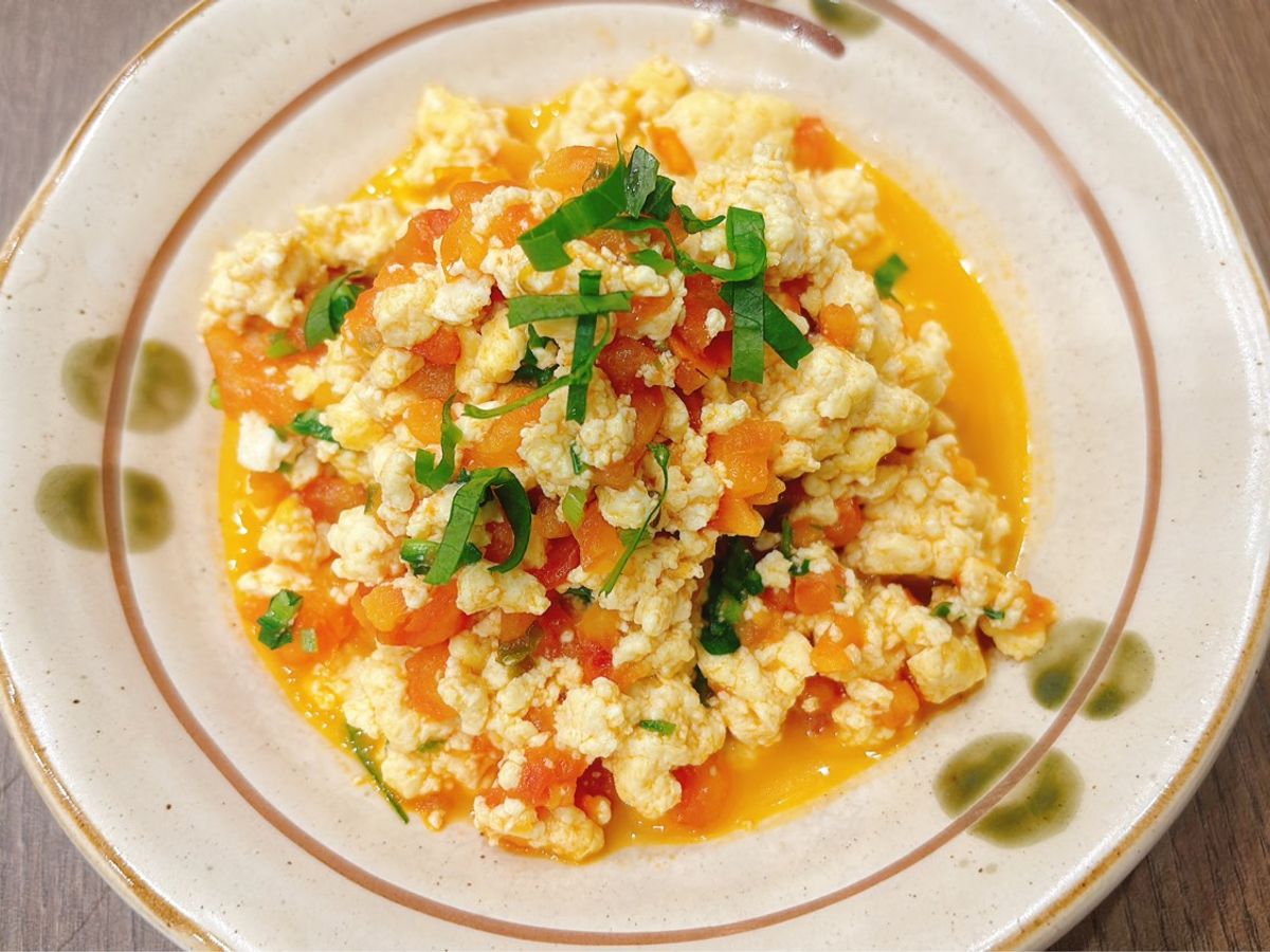 Đậu phụ chưng cà chua