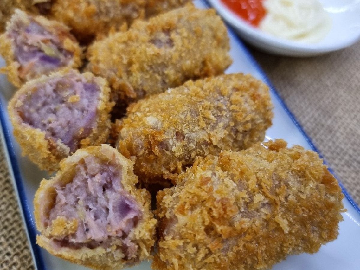Bánh khoai tây cá hồi