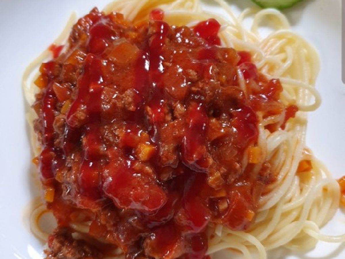 Mì spaghetti bò