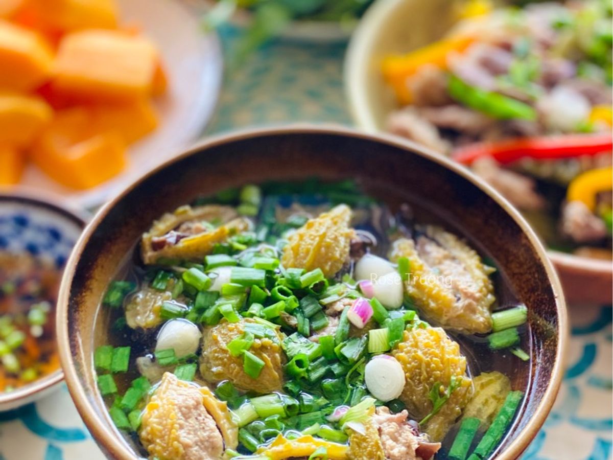 Canh Khổ Qua Mini Nhồi Thịt