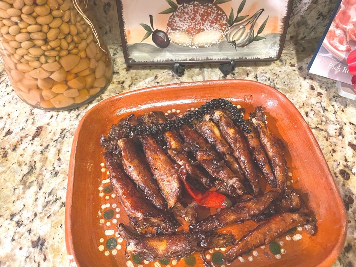 Cá bống kho tiêu