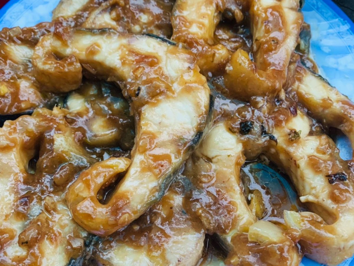 Cá tầm Đà Lạt sốt miso