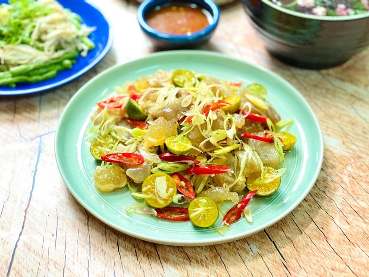 Gân Bò Ngâm Sả Tắc