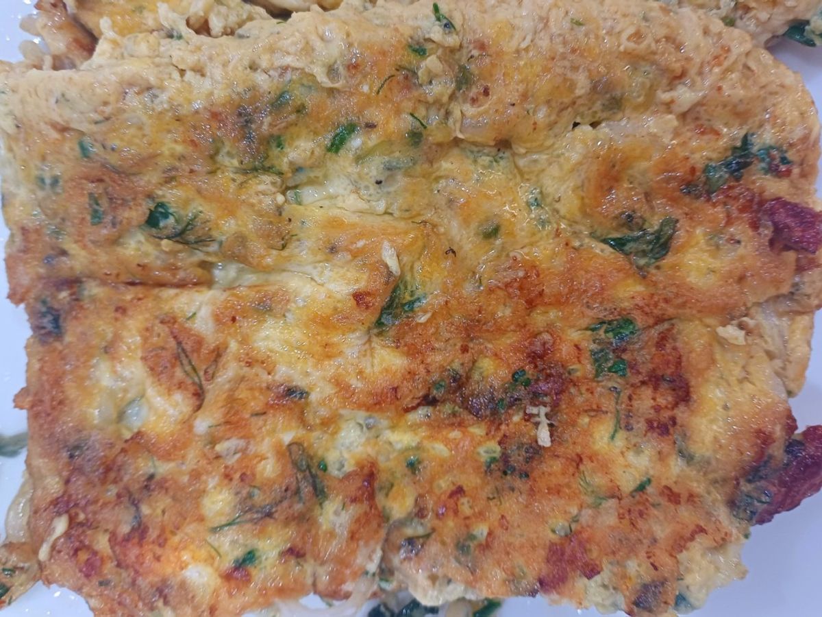 Cá ngần chiên trứng