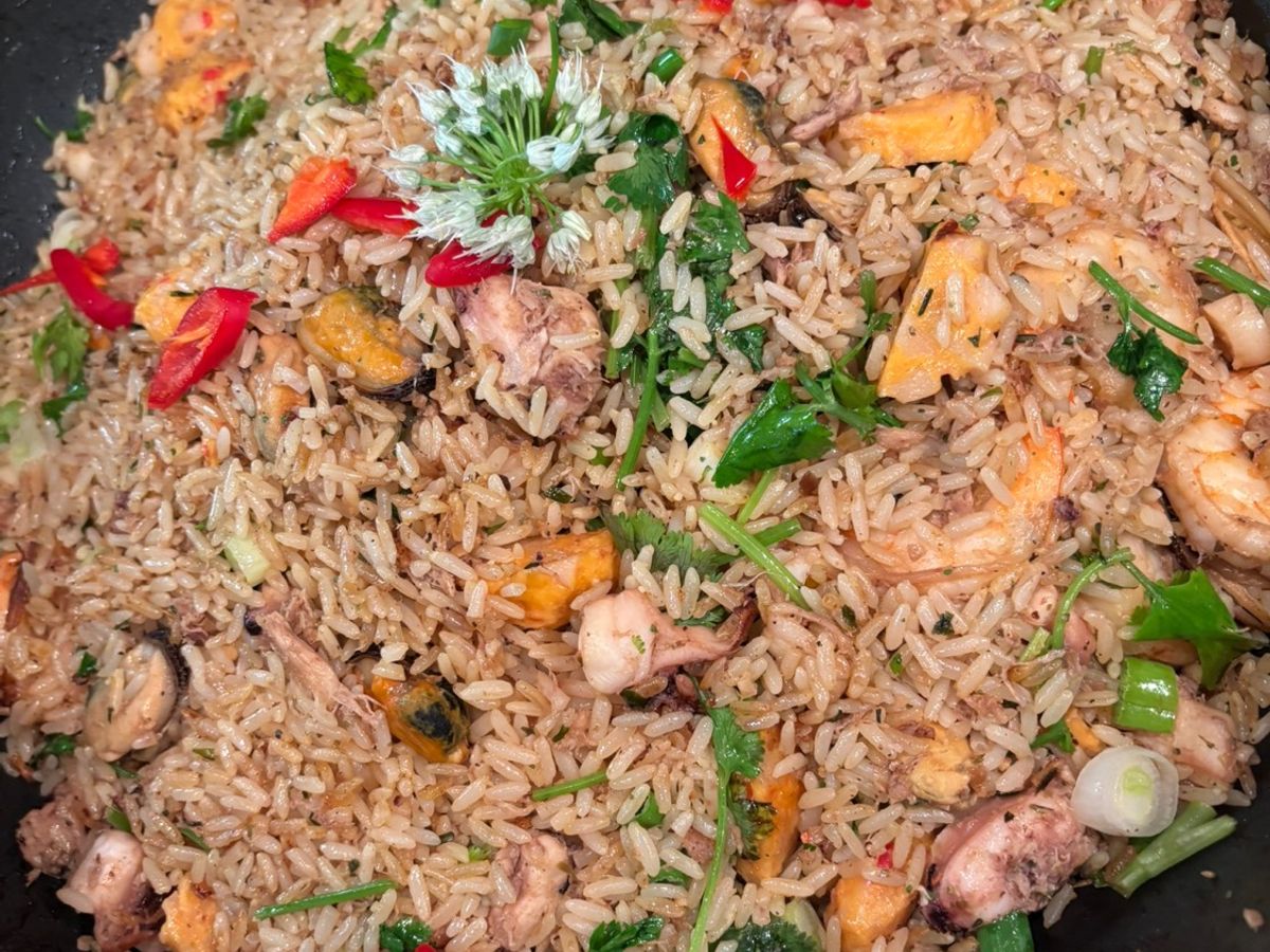 Cơm chiên hải sản