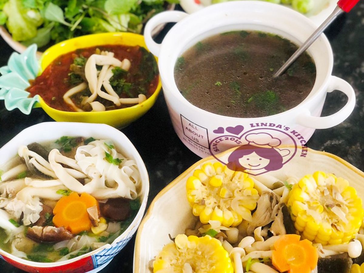 Lẩu nấm rau củ quả chay