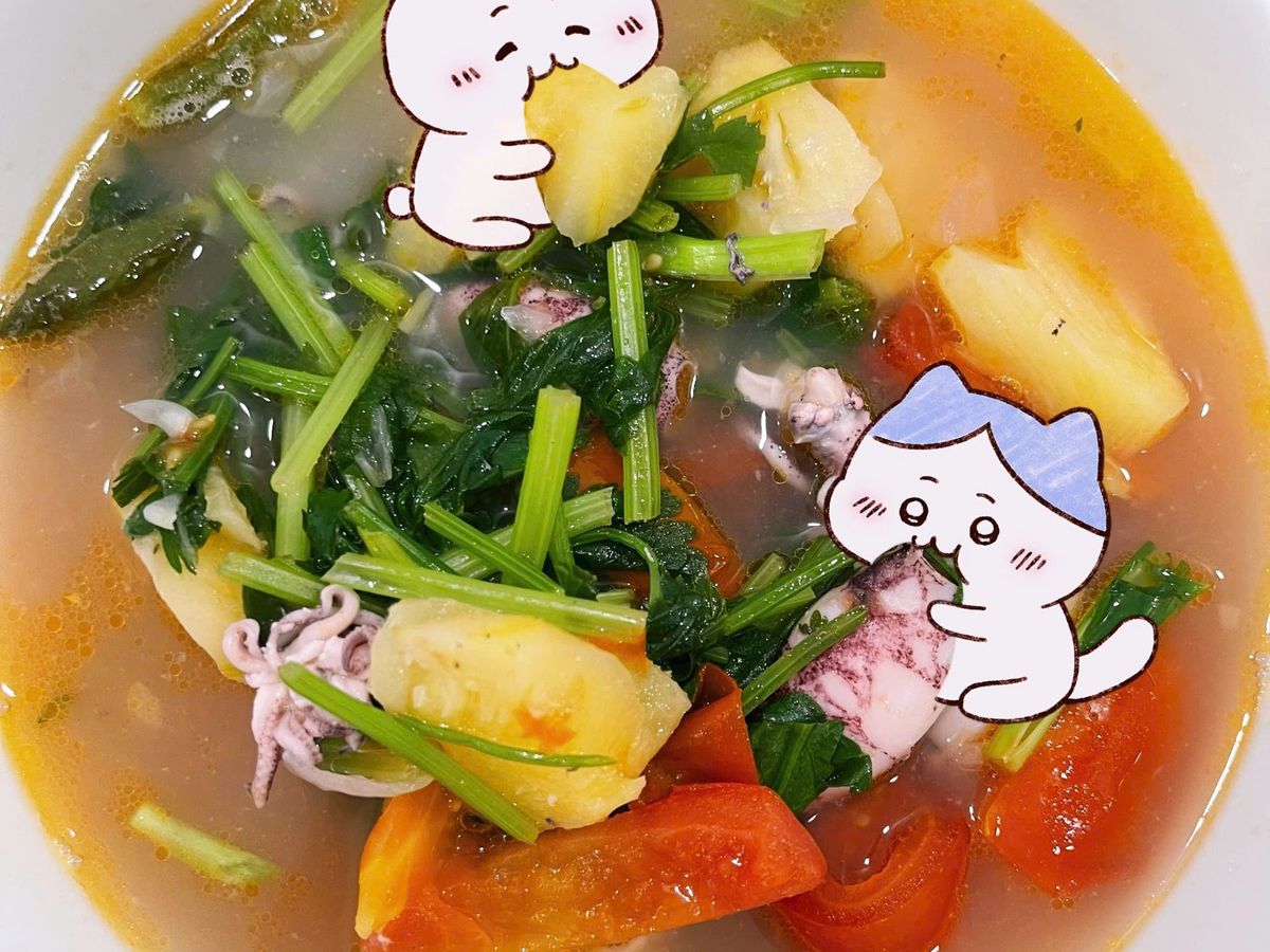Canh mực