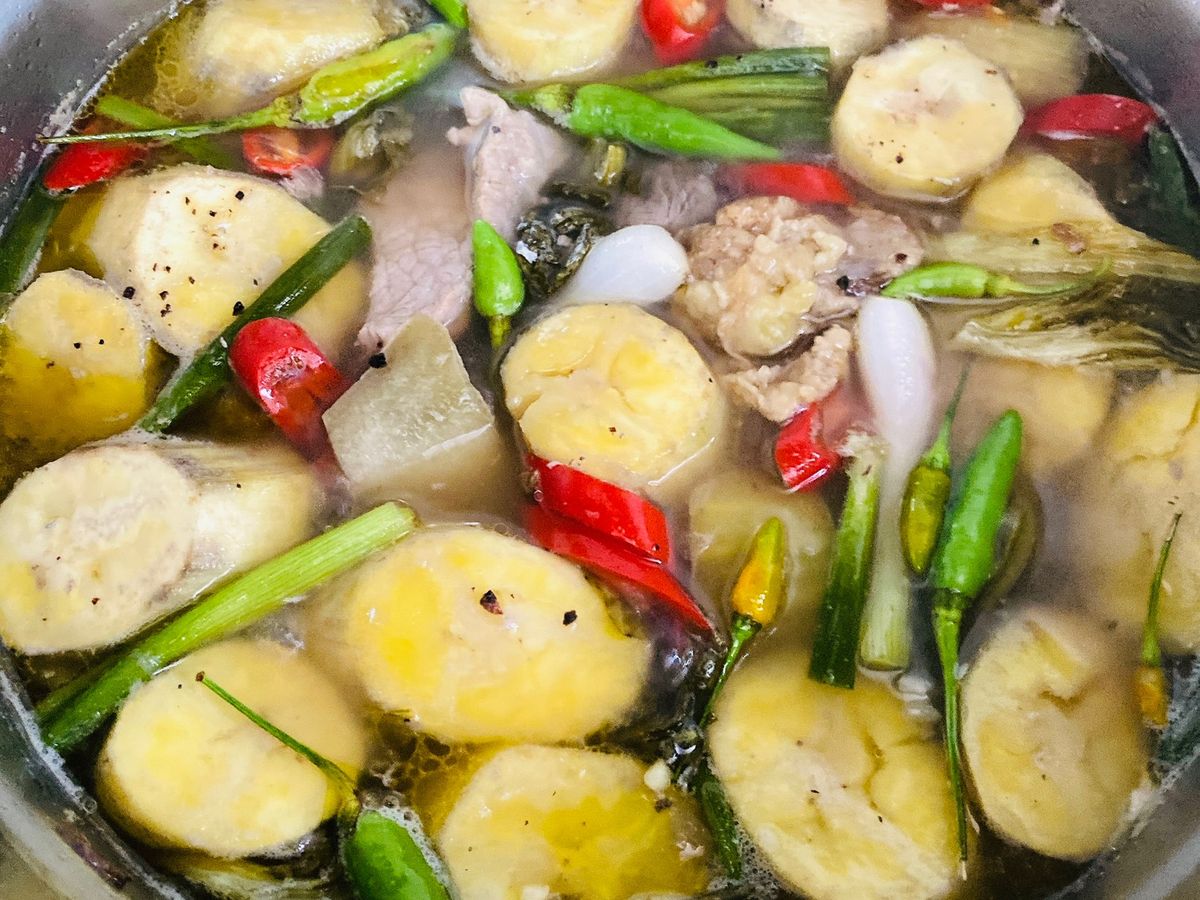 Cá Ồ Kho Chuối Cau