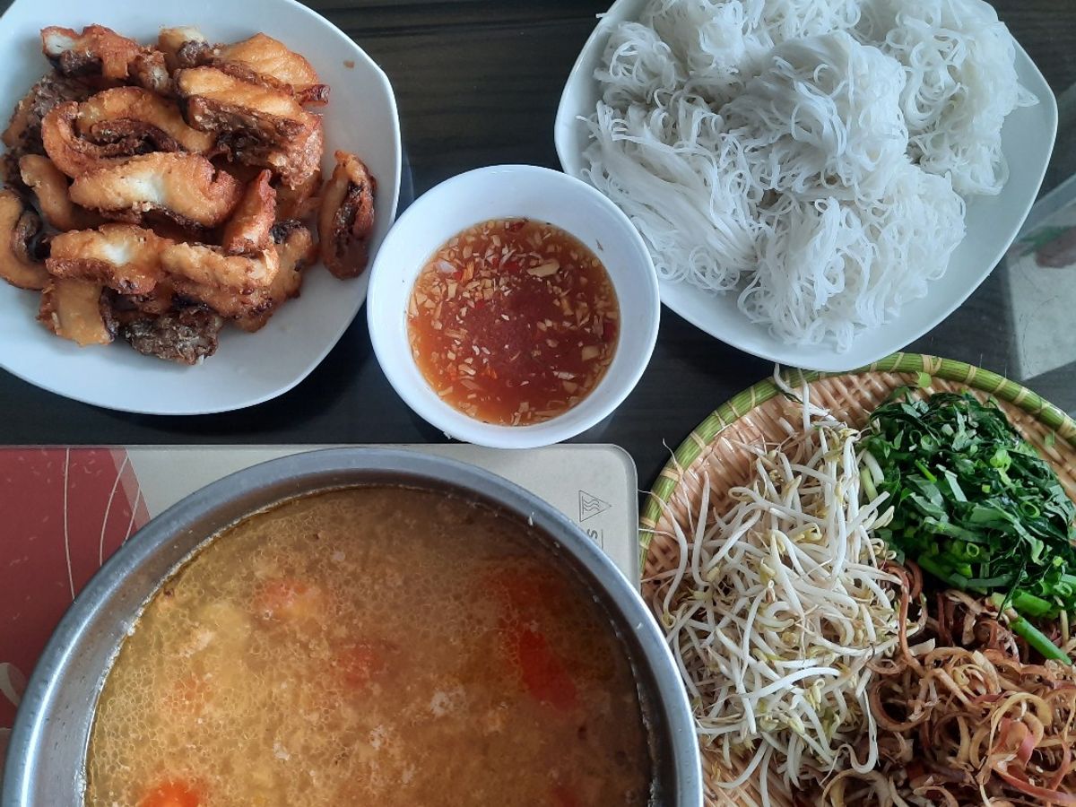 Bún cá, bún cá chấm