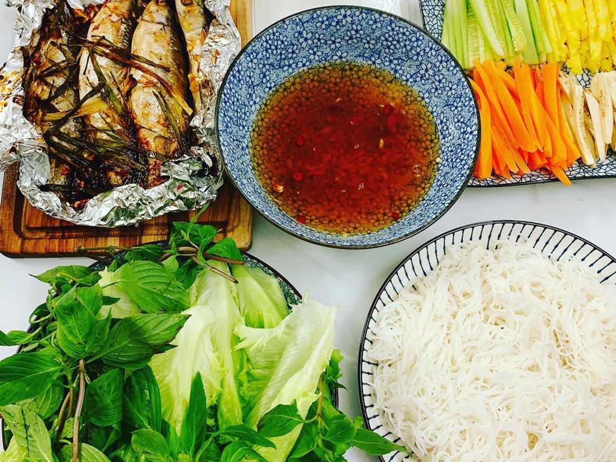 Bún cá cuốn