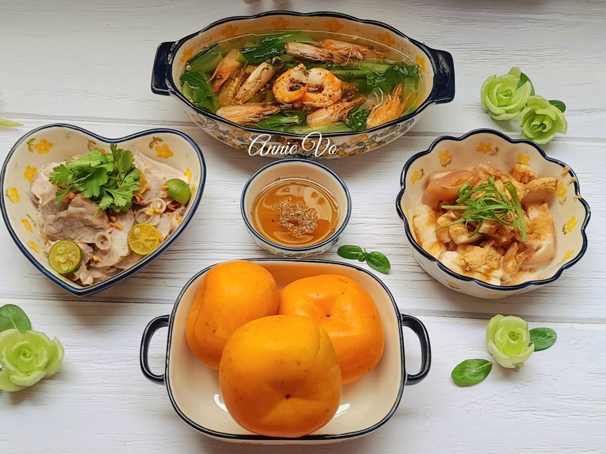 Cơm nhà mình với các món ăn đổi vị