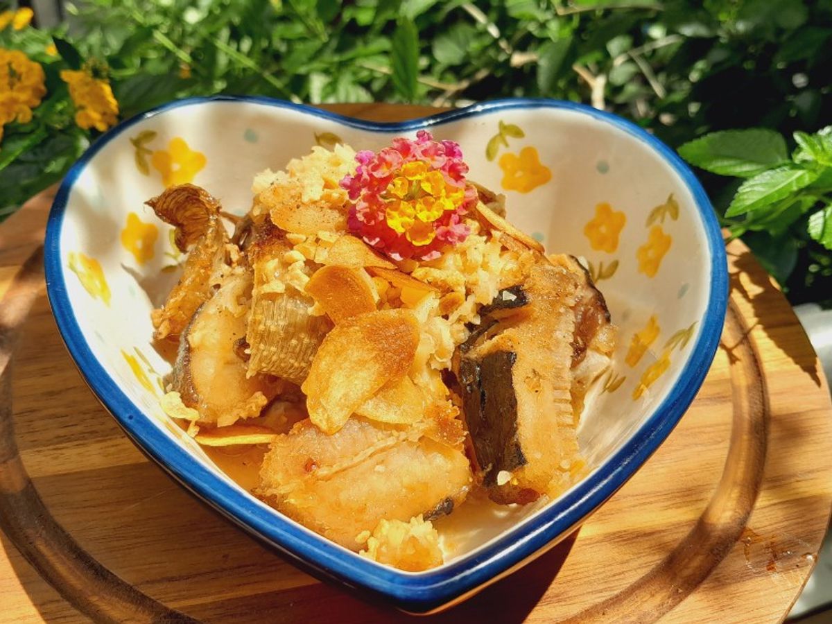 Cá đuối chiên nước mắm