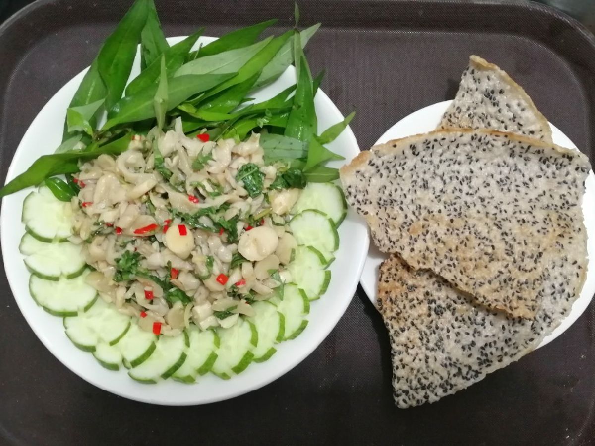 Nấm xúc bánh đa