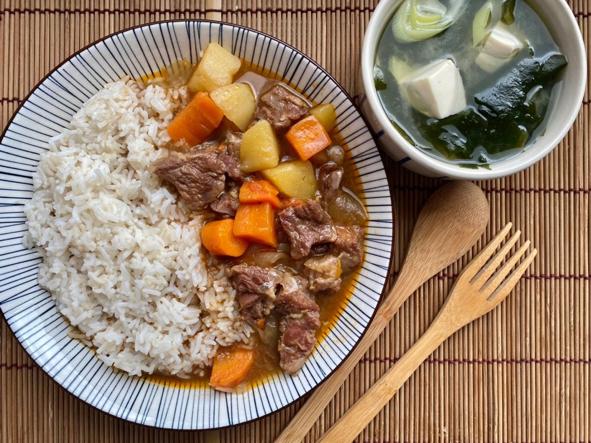 Cơm cà ri bò kiểu Nhật
