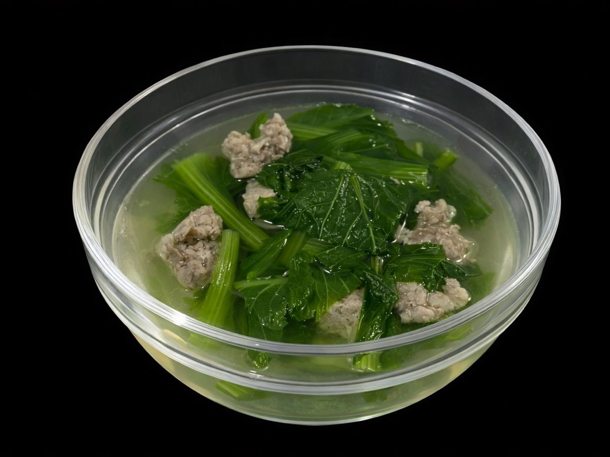 SP.0868 - Canh Cải Bẹ Xanh Nấu Thịt Bằm
