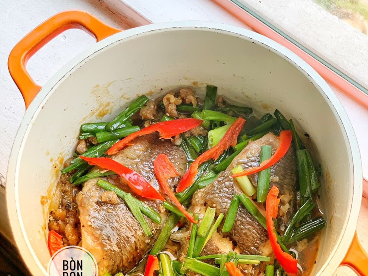 Cá Rô Kho Hành Ớt