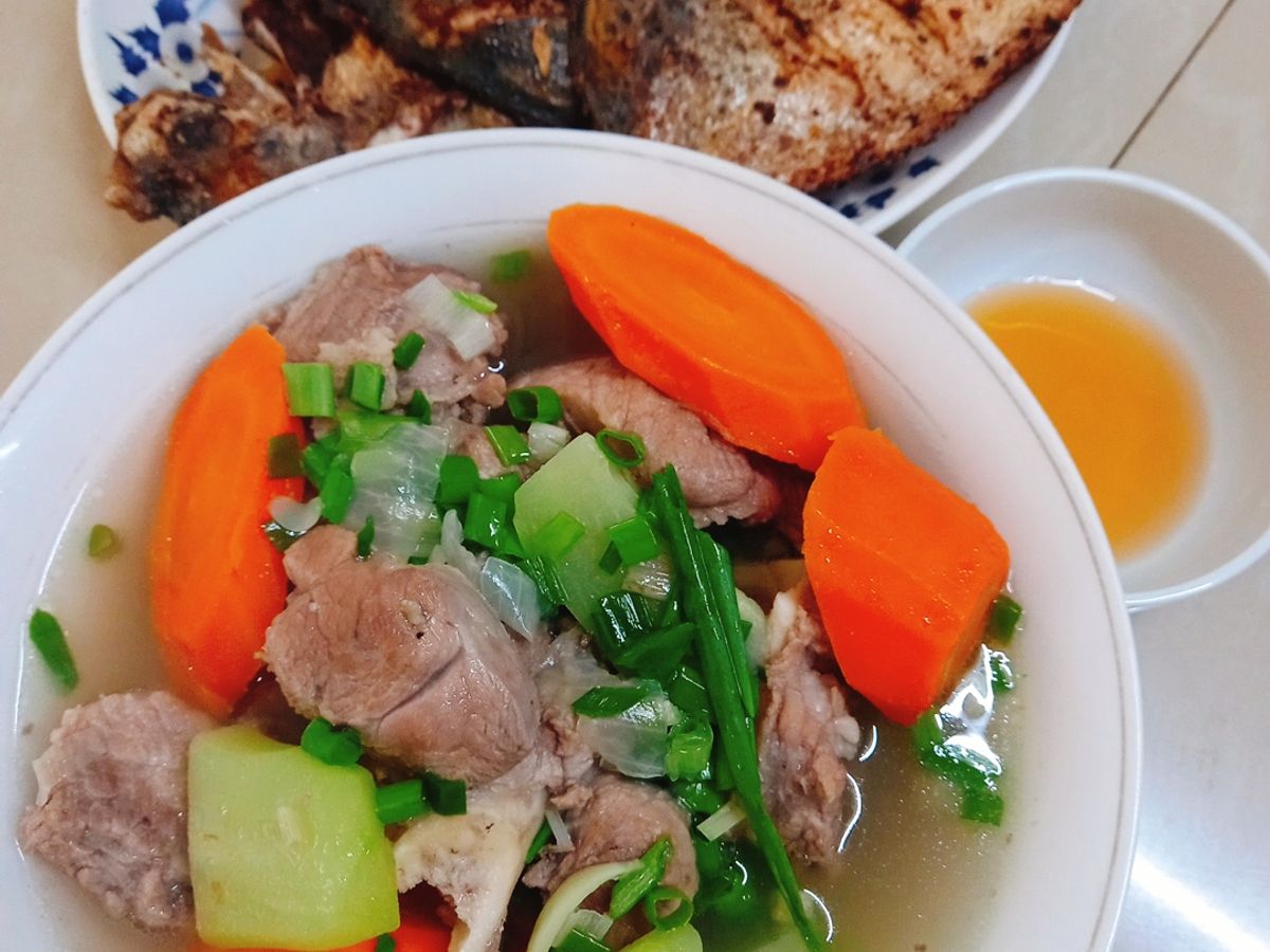 Mâm cơm mẹ nấu 10