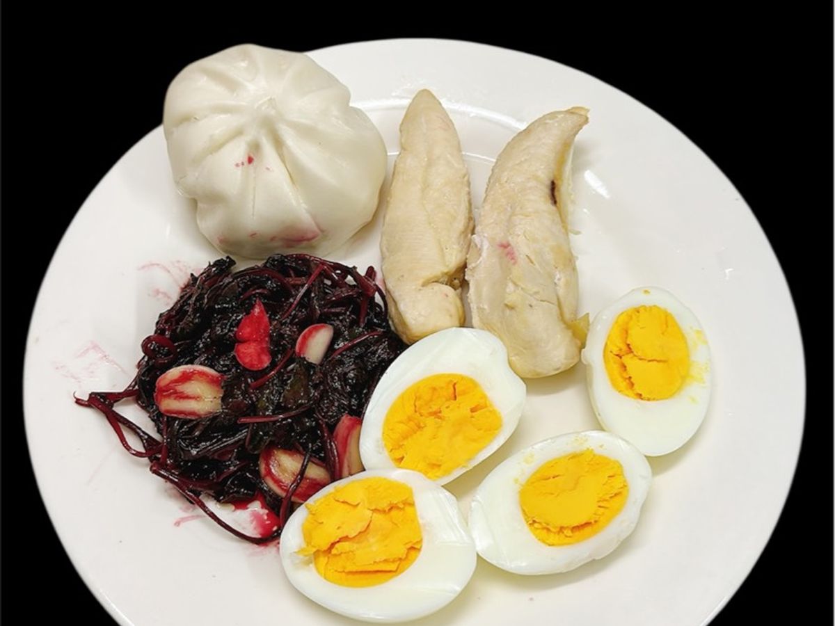 Rau dền xào tỏi
