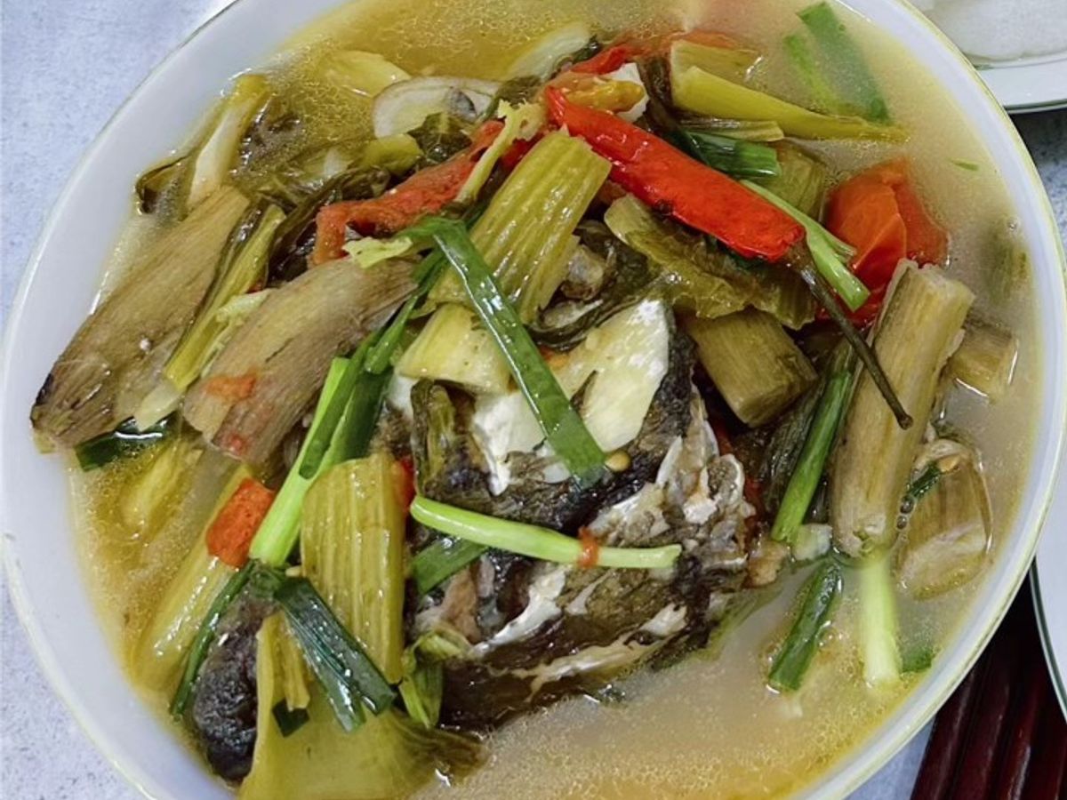 Canh Cá nấu dưa