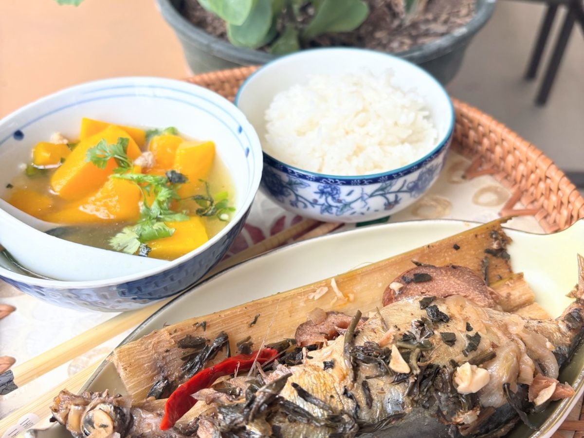 Cá bạc má kho mía
