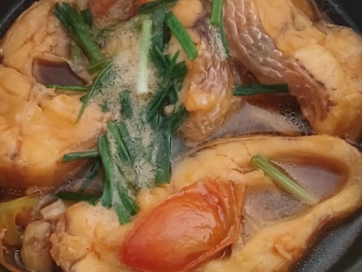 CÁ DIÊU HỒNG KHO CÀ với 4 không (k muối tinh luyện, k đường tinh luyện, k nước màu, k nước mắm)