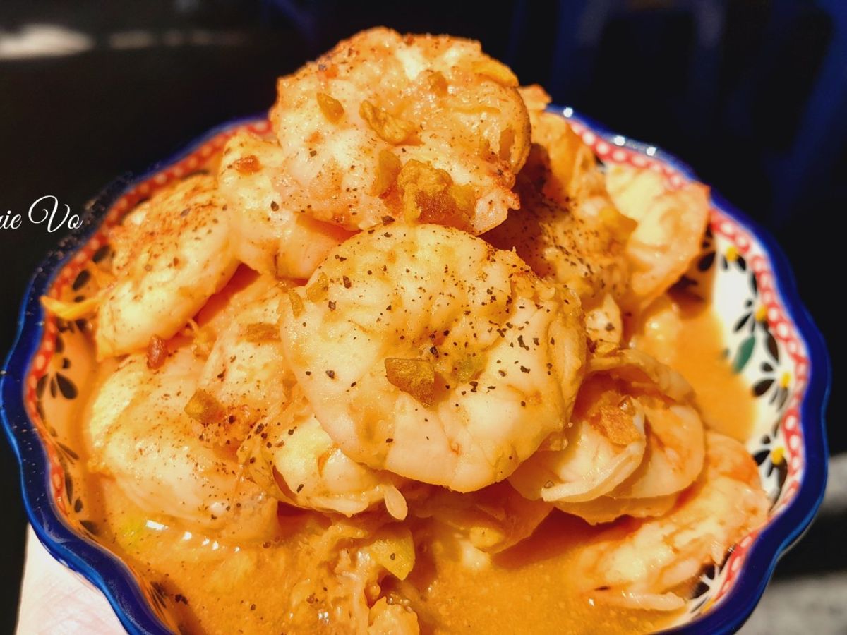 Tôm rim mặn ngọt