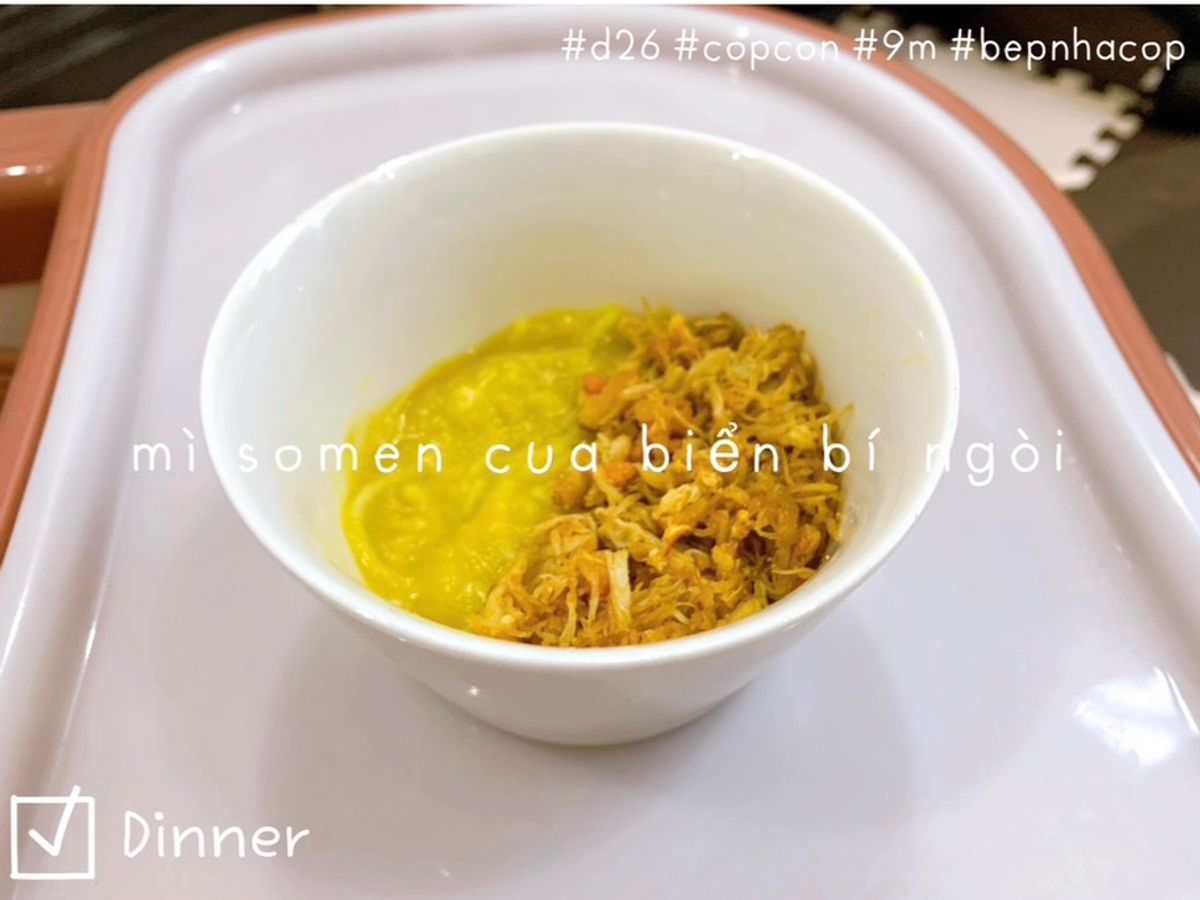 Mì somen cua biển 🦀 bí đỏ