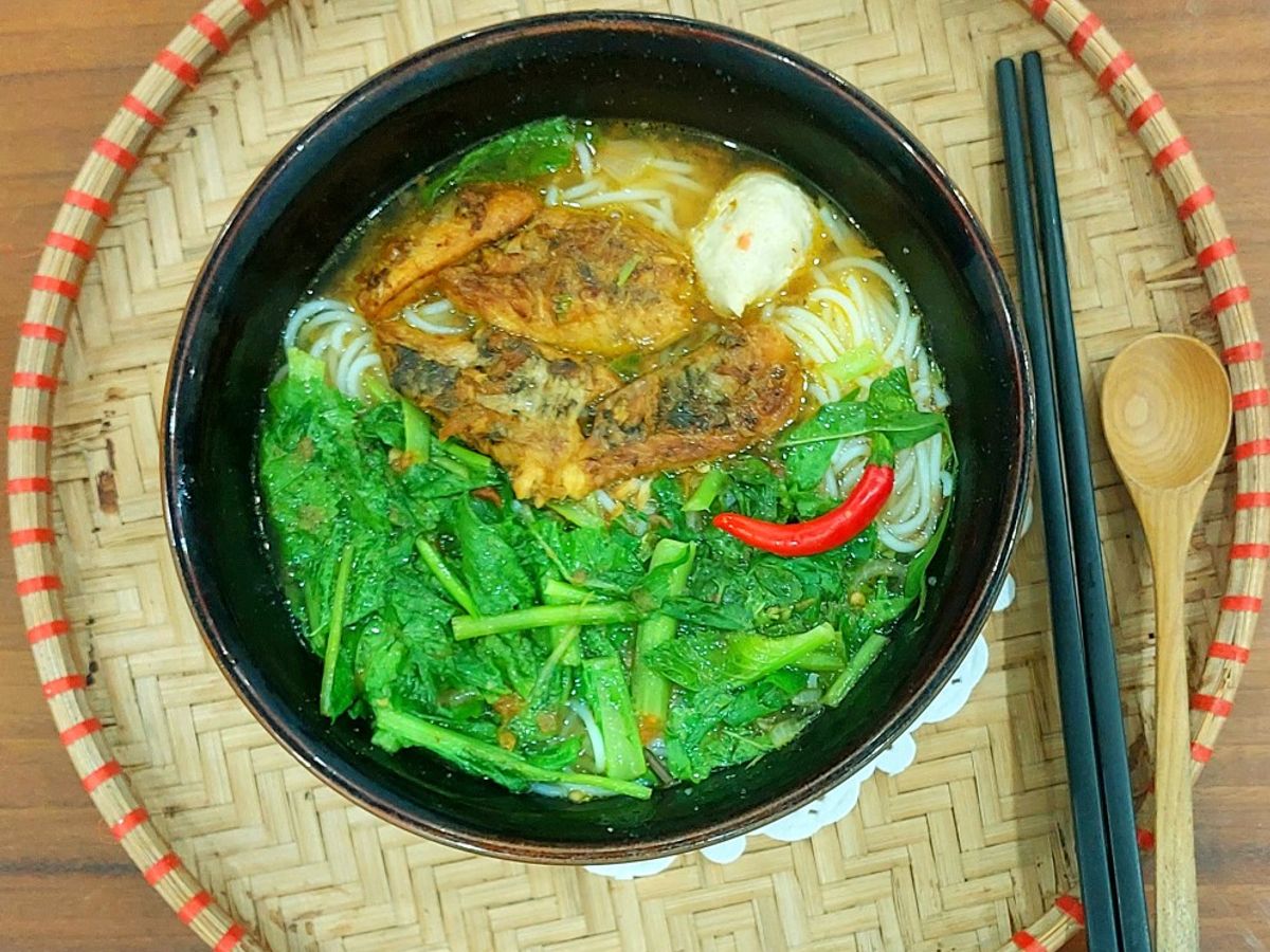 Bún cá rô đồng